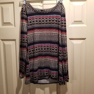 Long Sleeve Printed Shirt